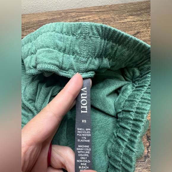 Vuori Performance Joggers Heathered Green Drawstring Lounge Pants XS - Picture 2 of 2